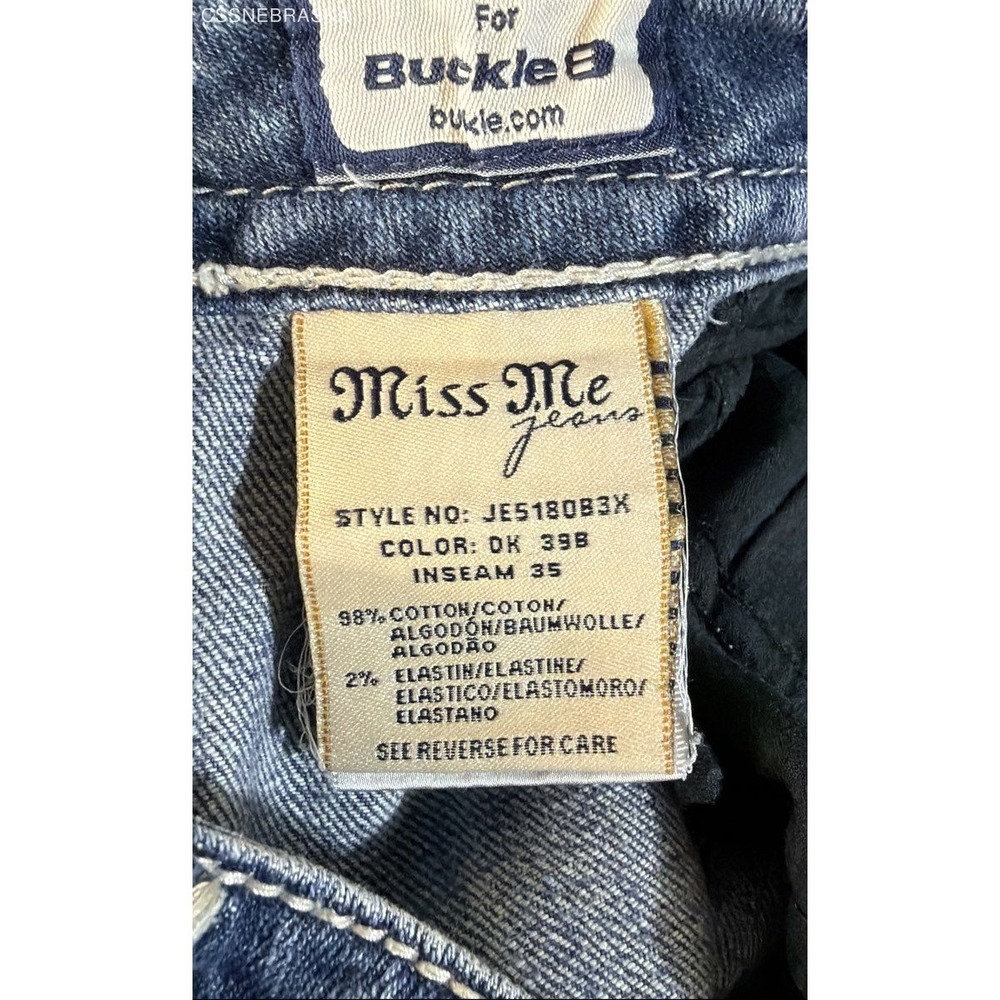 Miss Me‎ Blue Womens Bootcut Jeans - Size 29 - Picture 12 of 12
